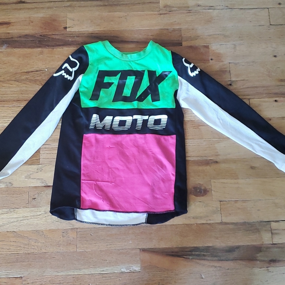 Kids fox motocross shirt